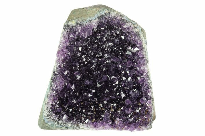 Dark Purple, Amethyst Crystal Cluster - Uruguay #123793